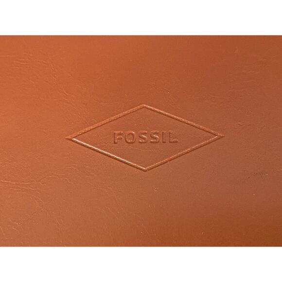 FOSSIL Tan Clamshell Sunglasses Hard Case - Picture 2 of 11